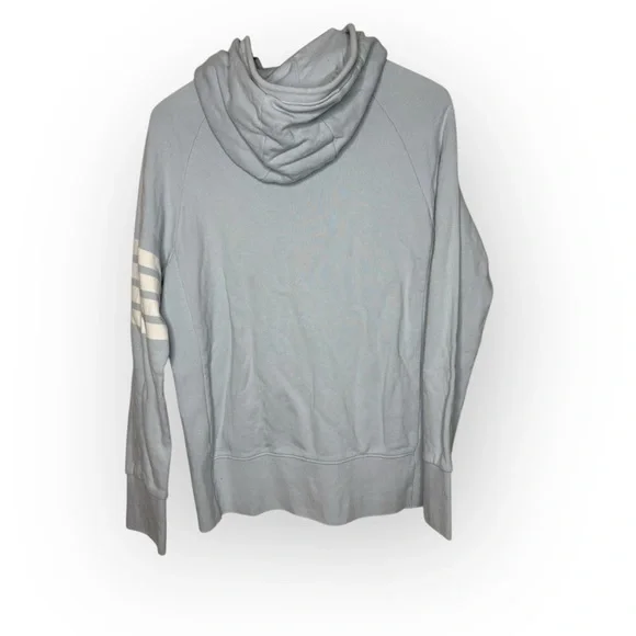 Thom Browne Sky Blue 4-Bar Hoodie Size 4 / Large - Picture 5 of 15